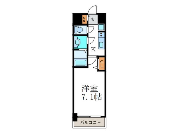 プレデコ-ト西京極の物件間取画像